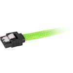 Sharkoon Sata III Kabel sleeve (grün, 30 cm)