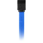 Sharkoon Sata III Kabel sleeve (blau, 30 cm)
