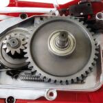 Einhell Elektro-Kettensäge GE-EC 2240 (rot/schwarz, 2.200 Watt)