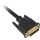 Sharkoon Kabel DVI-D > DVI-D (24+1) (schwarz, 1 Meter, Dual Link, 24+1)
