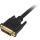 Sharkoon Kabel DVI-D > DVI-D (24+1) (schwarz, 1 Meter, Dual Link, 24+1)