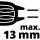 Einhell Schlagbohrmaschine TE-ID 650 E (rot/schwarz, 650 Watt)