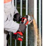 Einhell Power X-Change Akku-Winkelschleifer TE-AG 18 Li-Solo, 18Volt (rot, ohne Akku und Ladegerät)