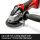 Einhell Power X-Change Akku-Winkelschleifer TE-AG 18 Li-Solo, 18Volt (rot, ohne Akku und Ladegerät)
