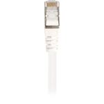Sharkoon Patchkabel RJ45 Stecker > RJ45 Stecker CAT.6 S/FTP (weiß, 1,5 Meter)