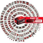 Einhell Power X-Change Akku-Bohrhammer TE-HD 18 Li - Solo, 18Volt (rot/schwarz, ohne Akku und Ladegerät)