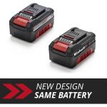 Einhell Akku Power-X-Change 18Volt 4,0Ah (rot/schwarz)