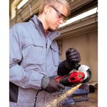 Einhell Winkelschleifer TE-AG 125 CE (rot, 1.100 Watt)