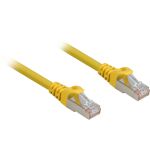 Sharkoon Patchkabel RJ45 Cat.6a SFTP (gelb, 25 cm, LSOH...