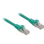 Sharkoon Patchkabel RJ45 Cat.6a SFTP (grün, 25 cm,...