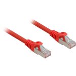 Sharkoon Patchkabel RJ45 Cat.6a SFTP (rot, 1,5 Meter,...