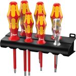 Wera Schraubendreher Satz 160i/7 (rot/gelb,...