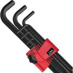 Wera Winkelschraubendreher Satz 950 PKL/9 BM N (schwarz, mit Halteclip)