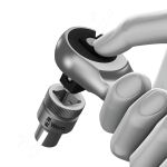 Wera Zyklop Metal-Knarre 8003 C (mit Durchsteckvierkant, 1/2")
