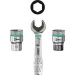 Wera Zyklop Speed-Knarrensatz 8100 SA 6 (Speed-Knarre mit schwenkbarem Kopf, 1/4")