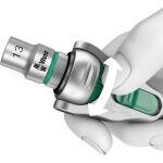 Wera Zyklop Speed-Knarrensatz 8100 SA 6 (Speed-Knarre mit schwenkbarem Kopf, 1/4")