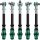 Wera Zyklop Speed-Knarrensatz 8100 SA 6 (Speed-Knarre mit schwenkbarem Kopf, 1/4")