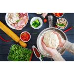 G3Ferrari Pizzaofen Napoletana (rot, 1.200 Watt, für Pizza Ø 31cm, 2 Steine)