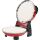 G3Ferrari Pizzaofen Napoletana (rot, 1.200 Watt, für Pizza Ø 31cm, 2 Steine)