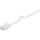 Goobay Patchkabel RJ-45 Stecker > RJ-45 Stecker (weiß, 7 Meter, flach, Cat.5e U/UTP)
