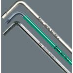 Wera Winkelschlüsselsatz 3950 SPKL/9 SM (Edelstahl, mit Halteclip)