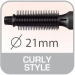 Rowenta Curl Release Brush CF 3910 (weiß/gold)