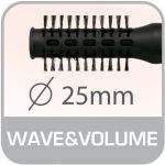 Rowenta Curl Release Brush CF 3910 (weiß/gold)