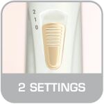 Rowenta Curl Release Brush CF 3910 (weiß/gold)