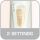 Rowenta Curl Release Brush CF 3910 (weiß/gold)