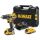 Dewalt Akku-Bohrschrauber DCD791D2, 18 Volt (gelb/schwarz, 2x Li-Ion XR Akku 2,0Ah, in TSTAK Box)