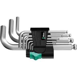 Wera Winkelschlüsselsatz 950 PKS/9 SM N (mit Halteclip)