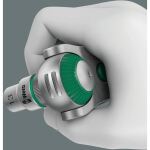 Wera Zyklop Speed-Knarrensatz 8100 SA 2, 1/4" (schwarz/grün, 42-teilig, Speed-Knarre mit schwenkbarem Kopf)