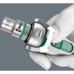 Wera Zyklop Speed-Knarrensatz 8100 SA 2, 1/4" (schwarz/grün, 42-teilig, Speed-Knarre mit schwenkbarem Kopf)