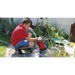 Einhell Schmutzwasserpumpe GE-DP 3925 ECO, Tauch- / Druckpumpe (rot/schwarz, 390 Watt)