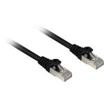 Sharkoon Patchkabel RJ45 Cat.6a SFTP (schwarz, 15 Meter,...