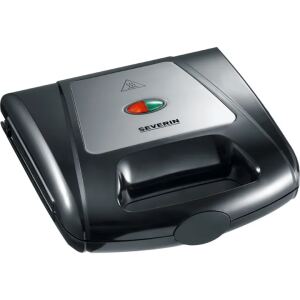 Severin 3in1 Sandwich-Toaster SA 2968 (schwarz/edelstahl, 1.000 Watt, mit 3 Platten-Sets)