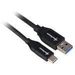 Sharkoon USB 3.2 Gen 2 Kabel, USB-A Stecker > USB-C...
