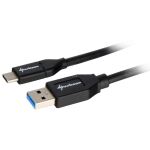 Sharkoon USB 3.2 Gen 2 Kabel, USB-A Stecker > USB-C...