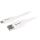 Sharkoon USB 3.2 Gen 2 Kabel, USB-A Stecker > USB-C Stecker (weiß, 0,5 Meter)