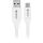 Sharkoon USB 3.2 Gen 2 Kabel, USB-A Stecker > USB-C Stecker (weiß, 0,5 Meter)