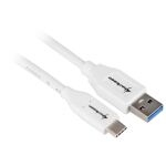Sharkoon USB 3.2 Gen 2 Kabel, USB-A Stecker > USB-C...