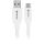 Sharkoon USB 3.2 Gen 2 Kabel, USB-A Stecker > USB-C Stecker (weiß, 1 Meter)
