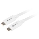 Sharkoon USB 3.2 Gen 2 Kabel, USB-C Stecker > USB-C...