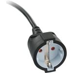 Brennenstuhl Verlängerungskabel, 1x Winkel-Flachstecker (schwarz, 10 Meter)