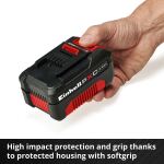 Einhell Power-X-Change Starter-Kit A1, 18Volt 4Ah (schwarz/rot, Akku + Ladegerät)