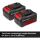 Einhell Power-X-Change Starter-Kit A1, 18Volt 4Ah (schwarz/rot, Akku + Ladegerät)
