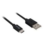 Sharkoon USB 2.0 Kabel, USB-A Stecker > USB-C Stecker...