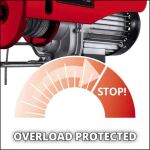 Einhell Seilhebezug TC-EH 500 (rot, 800 Watt)