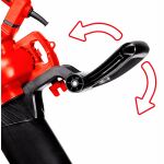 Einhell Laubsauger/Laubbläser GC-EL 3000 E (rot/schwarz, 3.000 Watt)