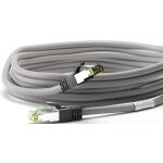 Goobay CAT 8.1 Patchkabel, S/FTP (PiMF) (grau, 2 Meter)